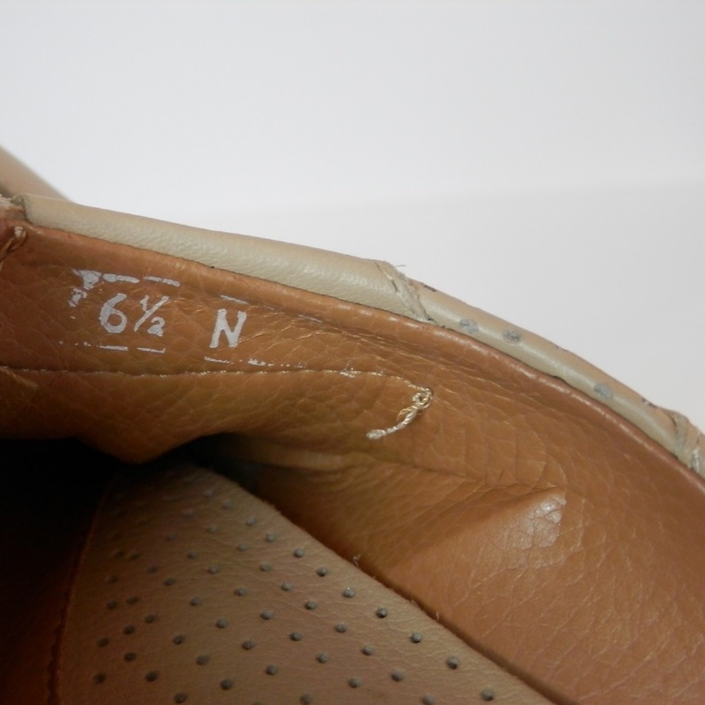Sesto Meucci Slip On Beige Shoes - Picture 7 of 8